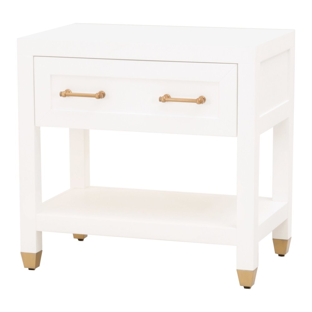 Traditions Transitional Stella 1-Drawer Nightstand. Picture 3