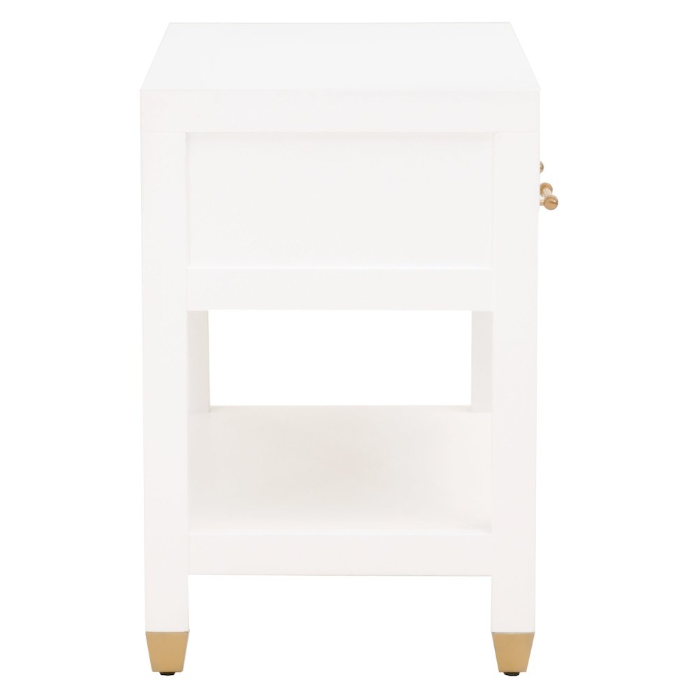 Traditions Transitional Stella 1-Drawer Nightstand. Picture 4