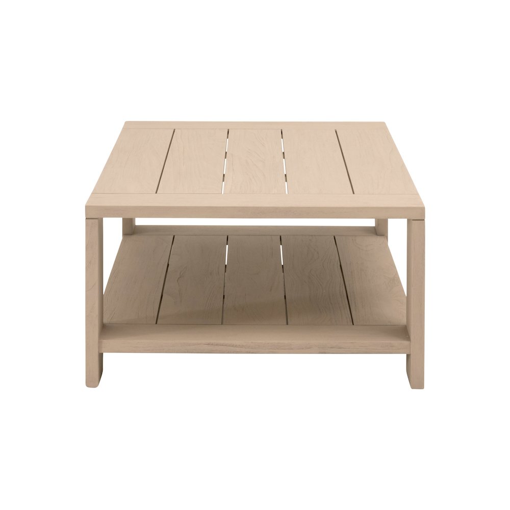 Woven - Outdoor  Transitional Sur Outdoor Coffee Table. Picture 3