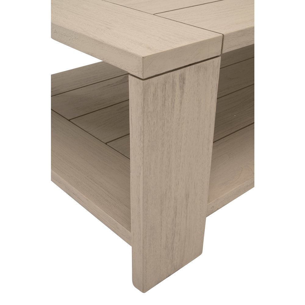 Woven - Outdoor  Transitional Sur Outdoor Coffee Table. Picture 6