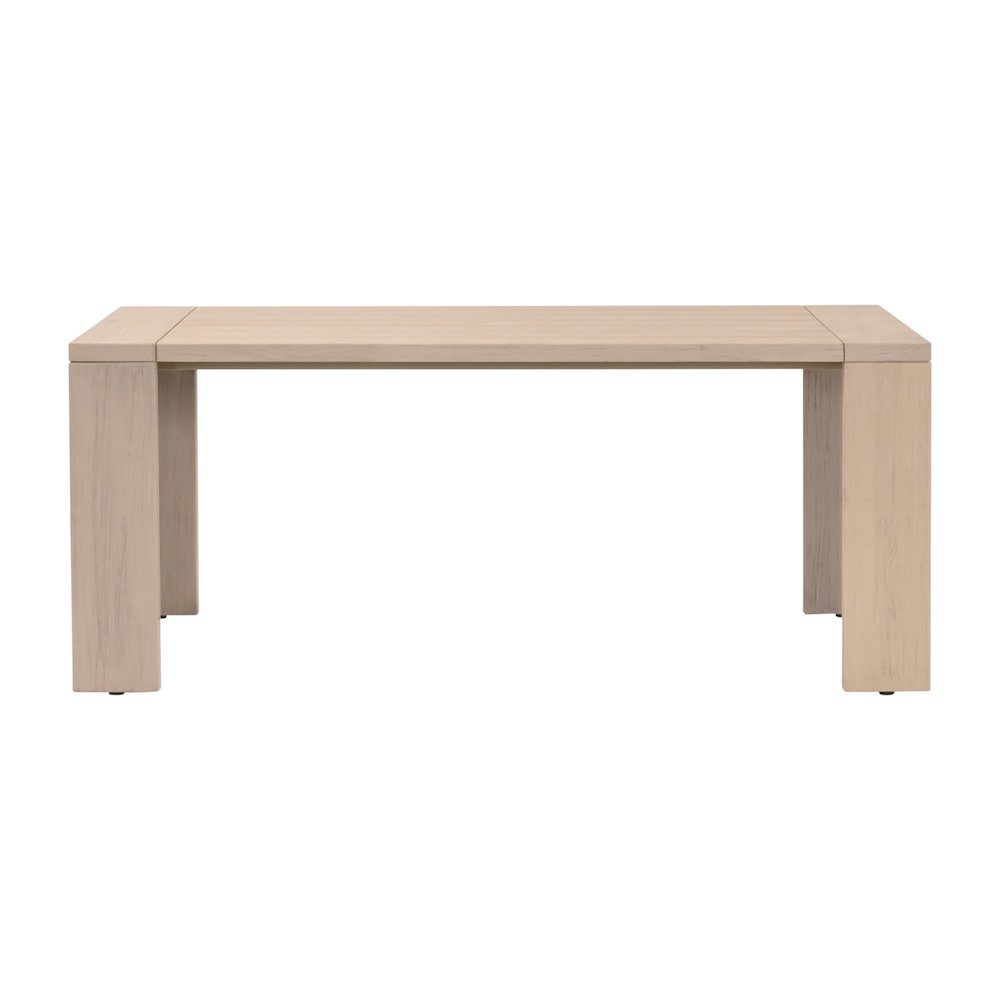 Woven - Outdoor  Transitional Sur Outdoor Dining Table. Picture 8
