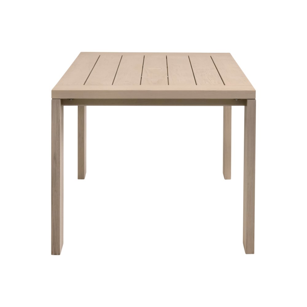 Woven - Outdoor  Transitional Sur Outdoor Dining Table. Picture 10