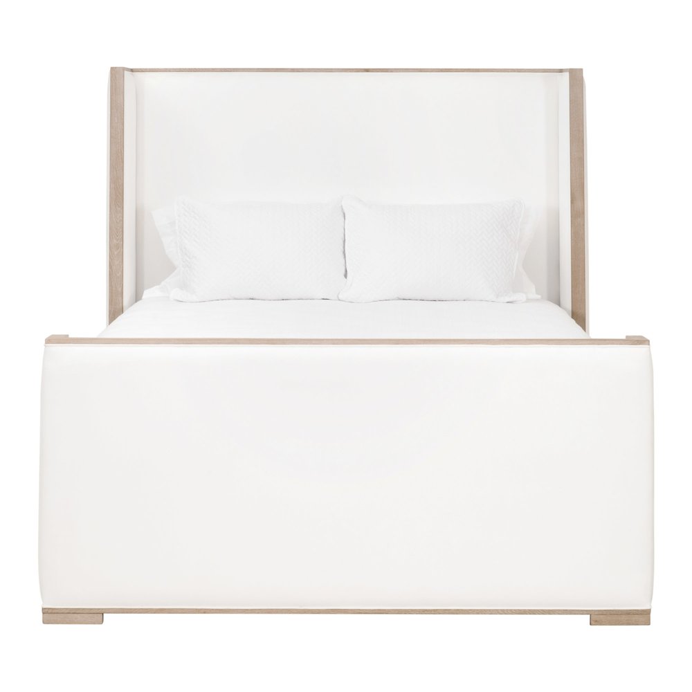 Stitch & Hand - Dining & Bedroom Transitional Tailor Shelter Queen Bed. Picture 1