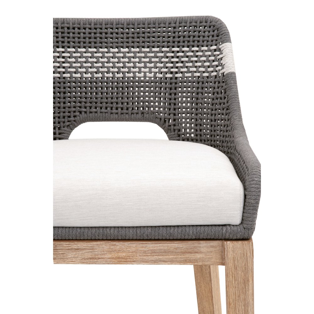 Woven Transitional Tapestry Barstool. Picture 7