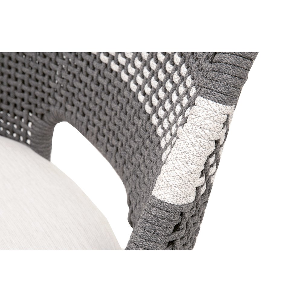 Woven Transitional Tapestry Barstool. Picture 8