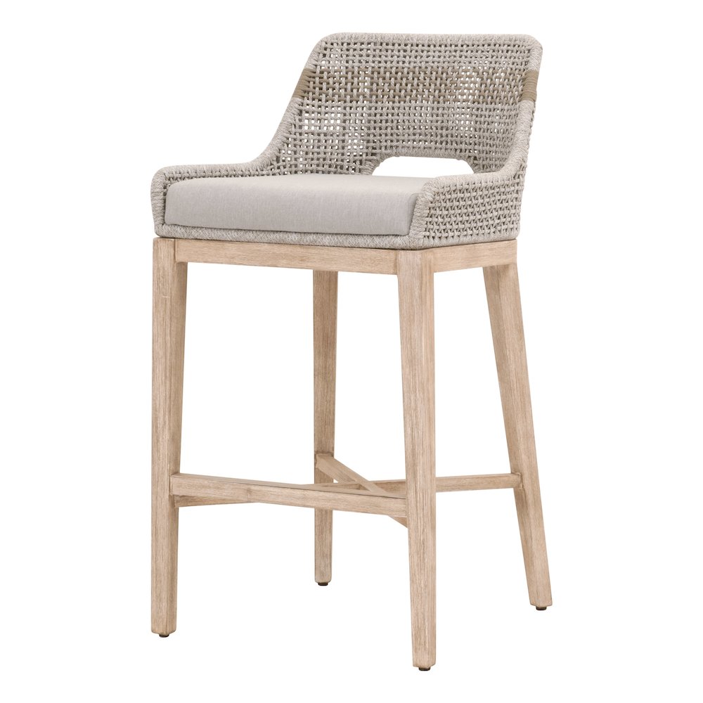 Woven Transitional Tapestry Barstool. Picture 2