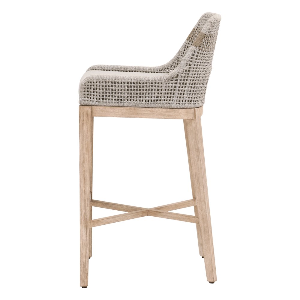 Woven Transitional Tapestry Barstool. Picture 3