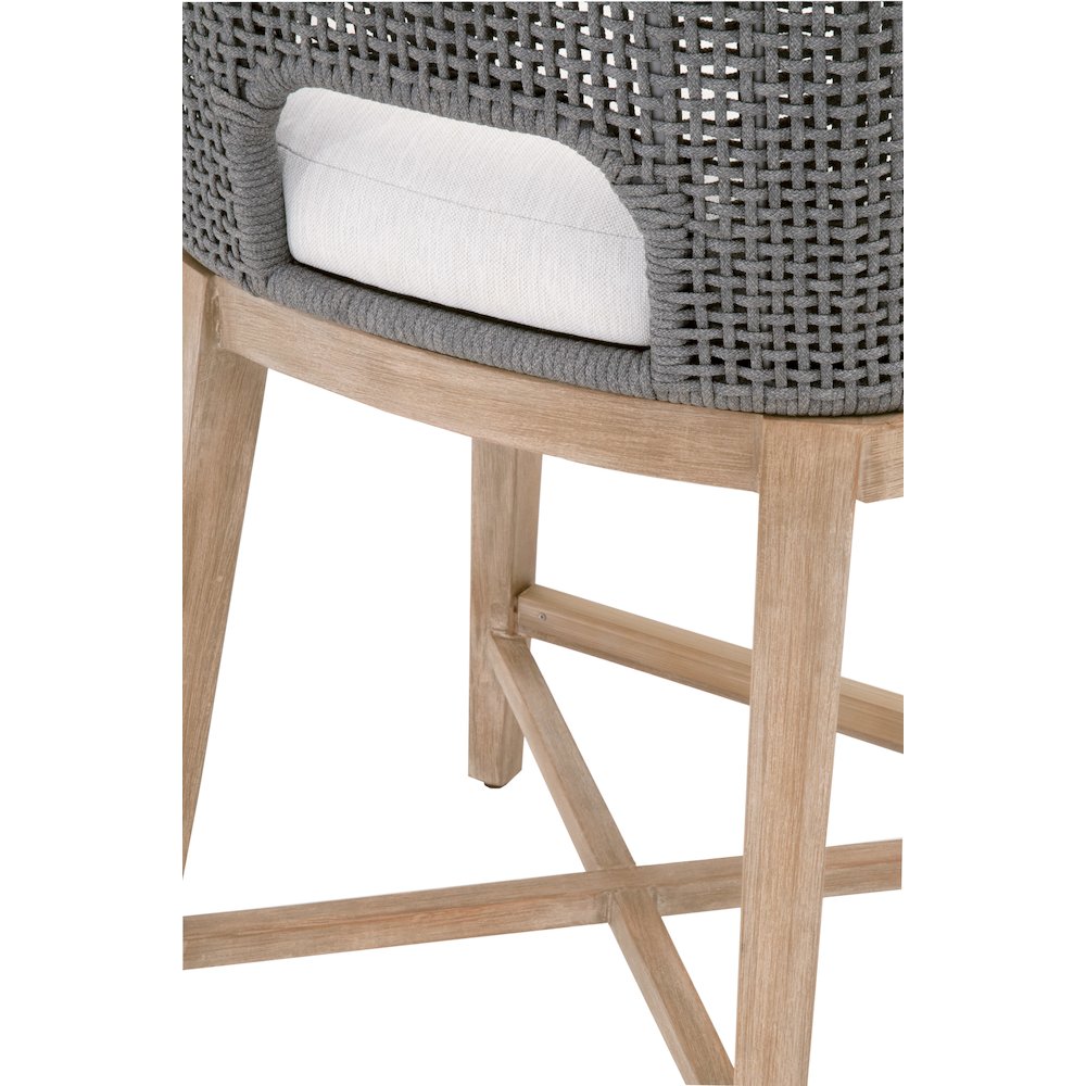 Woven Transitional Tapestry Counter Stool. Picture 7