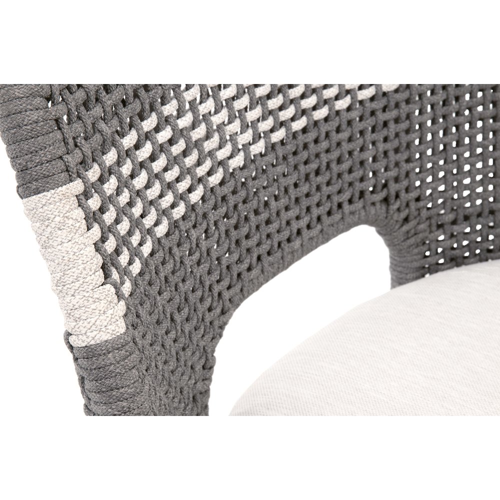 Woven Transitional Tapestry Counter Stool. Picture 8