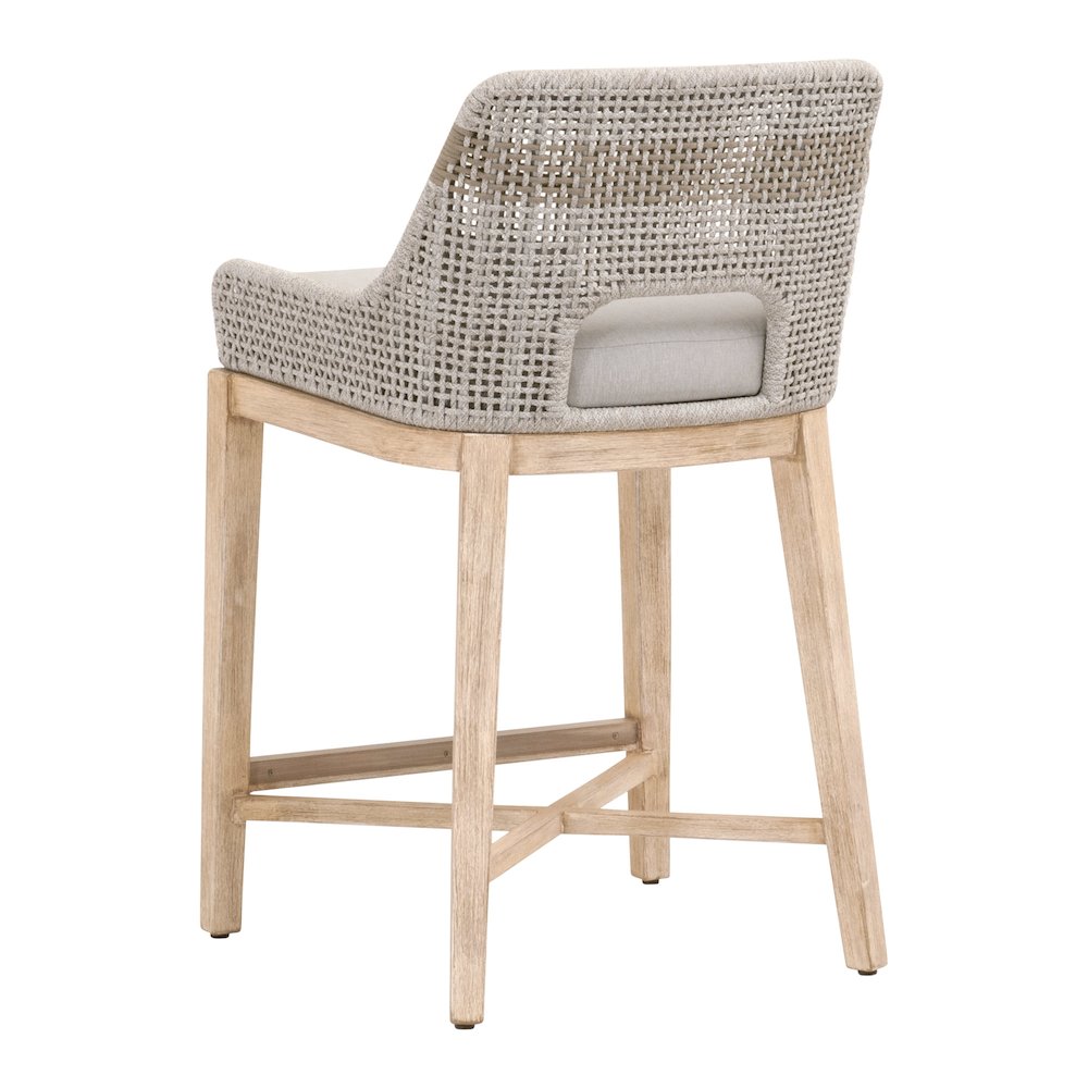 Woven Transitional Tapestry Counter Stool. Picture 4