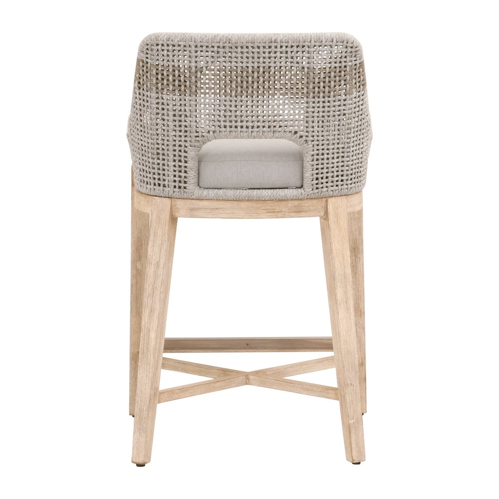 Woven Transitional Tapestry Counter Stool. Picture 5
