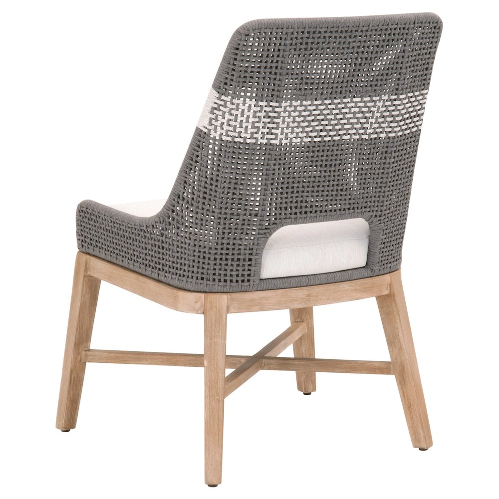 Woven Transitional Tapestry Dining Chair, Set of 2. Picture 4