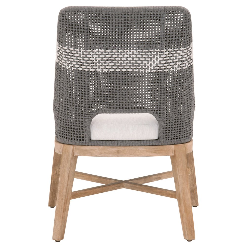 Woven Transitional Tapestry Dining Chair, Set of 2. Picture 5