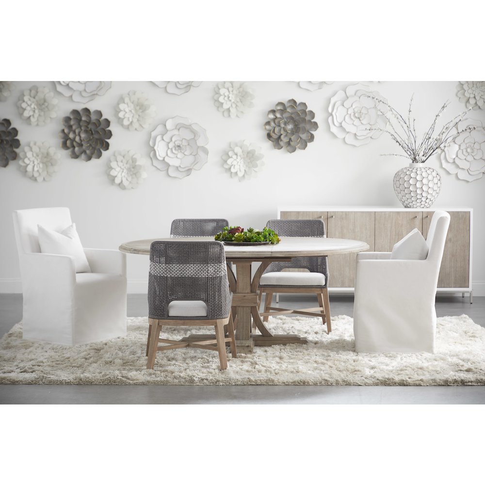 Woven Transitional Tapestry Dining Chair, Set of 2. Picture 11