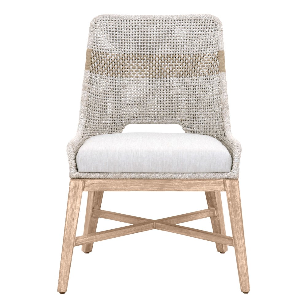 Woven Transitional Tapestry Dining Chair, Set of 2. Picture 2