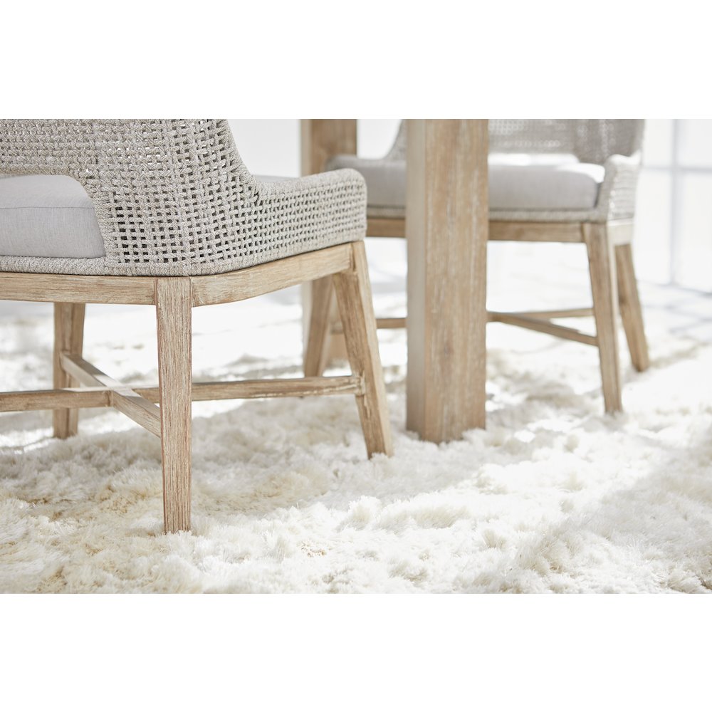 Woven Transitional Tapestry Dining Chair, Set of 2. Picture 9