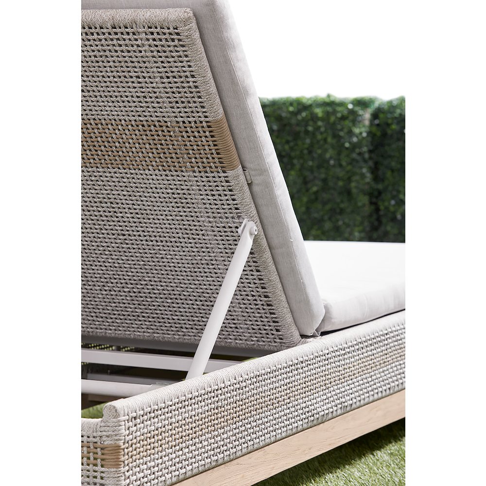 Woven - Outdoor  Transitional Tapestry Outdoor Chaise Lounge. Picture 10