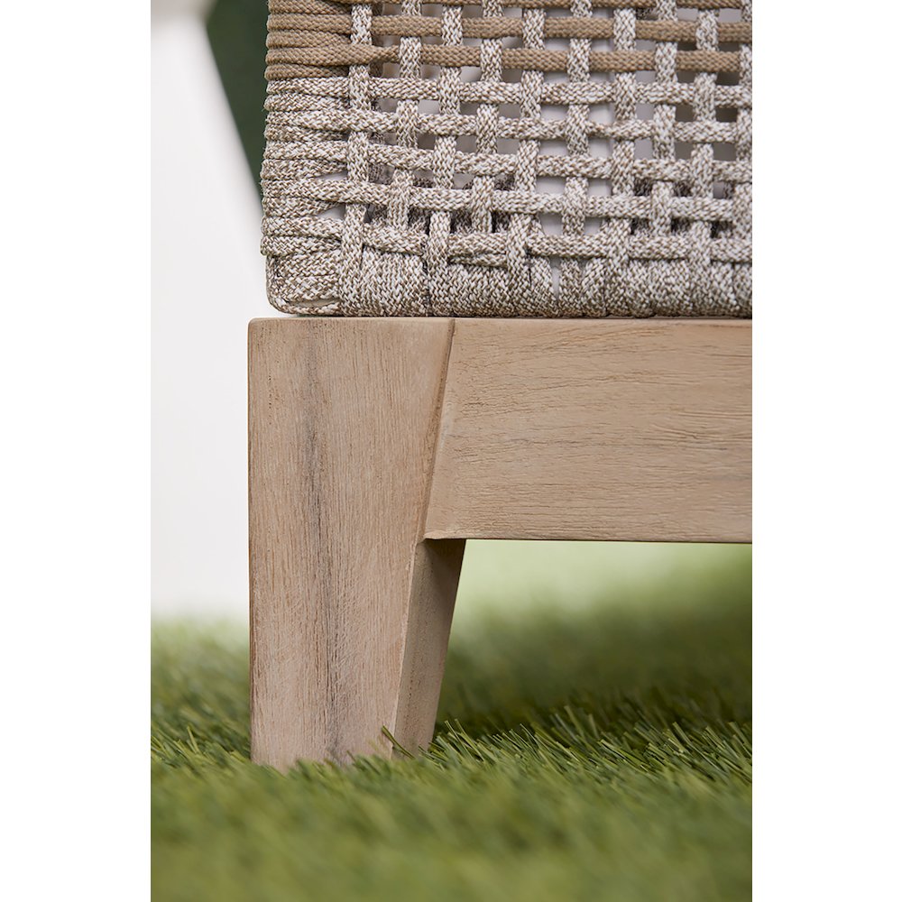 Woven - Outdoor  Transitional Tapestry Outdoor Chaise Lounge. Picture 12