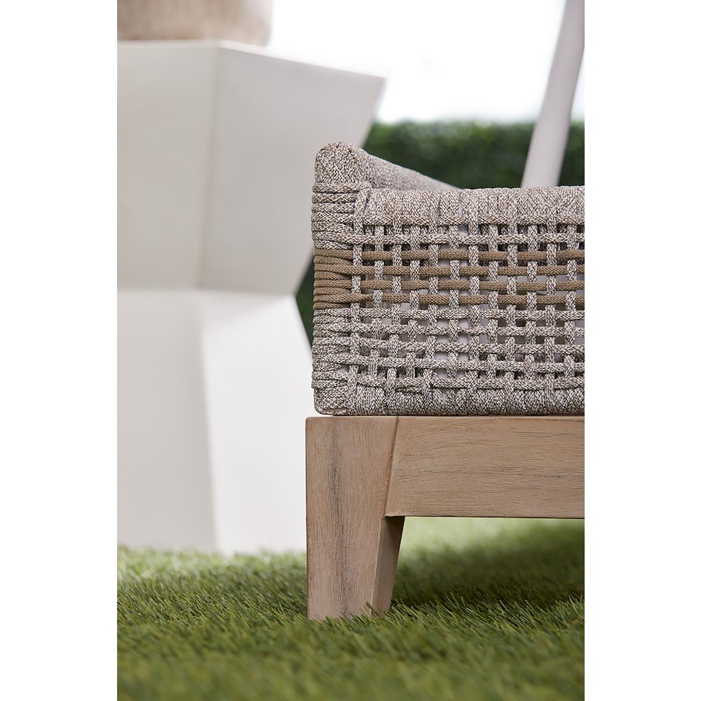 Woven - Outdoor  Transitional Tapestry Outdoor Chaise Lounge. Picture 13