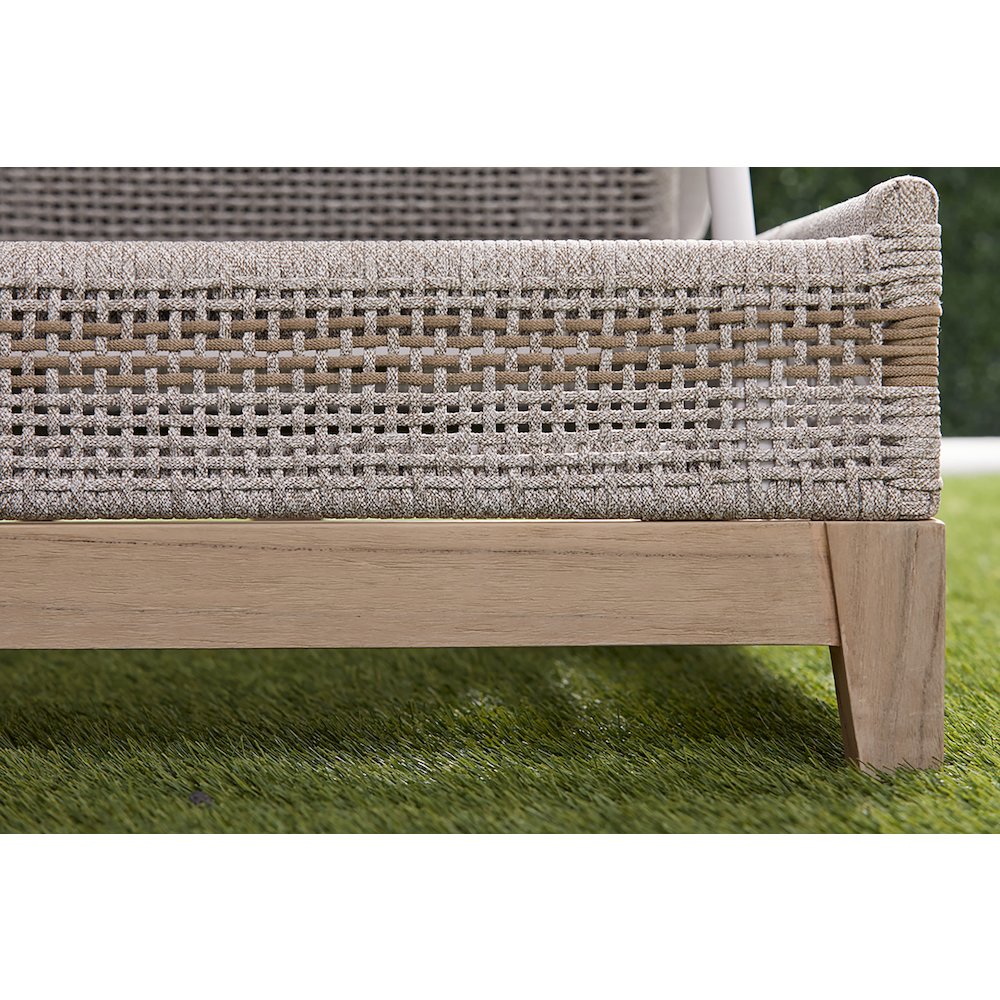 Woven - Outdoor  Transitional Tapestry Outdoor Chaise Lounge. Picture 14