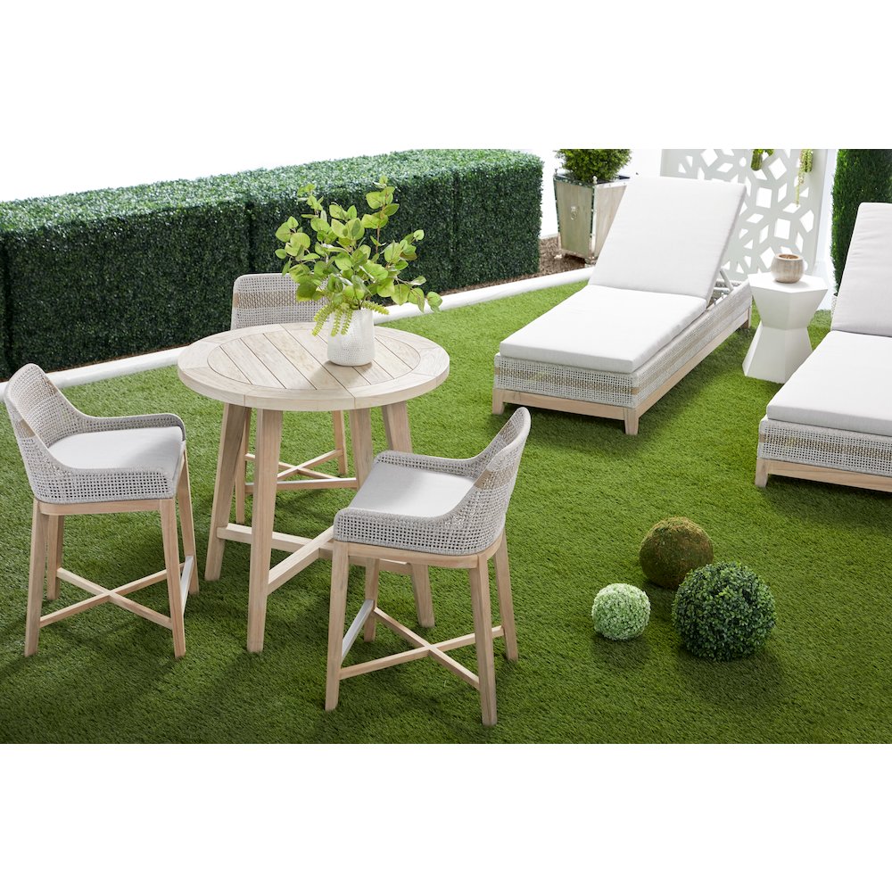 Woven - Outdoor  Transitional Tapestry Outdoor Chaise Lounge. Picture 19