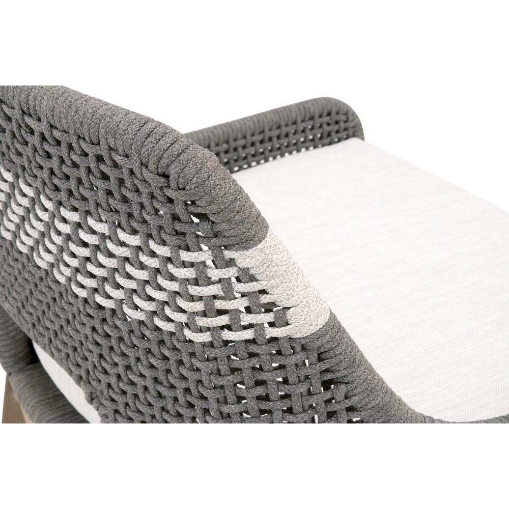 Woven - Outdoor  Transitional Tapestry Outdoor Counter Stool. Picture 6