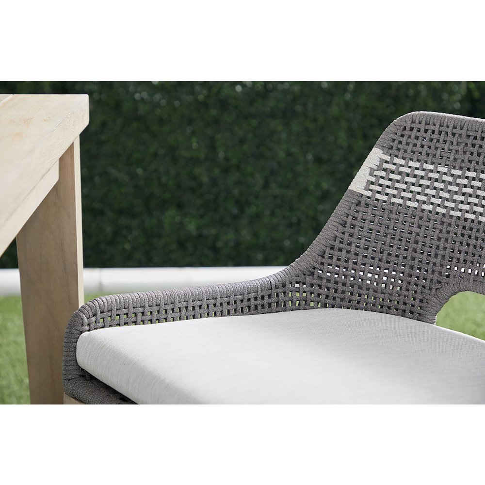 Woven - Outdoor  Transitional Tapestry Outdoor Counter Stool. Picture 9
