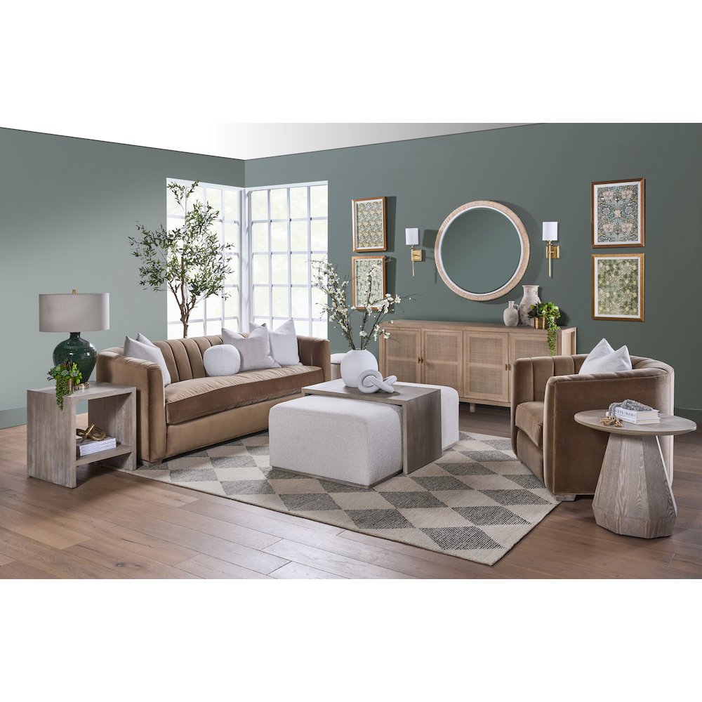 Stitch & Hand - Upholstery Transitional The 12" Essential Sphere Pillow. Picture 5