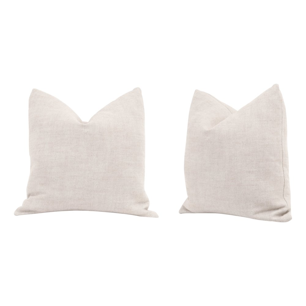 Stitch & Hand - Upholstery Transitional The Basic 22" Essential Pillow, Set of 2. Picture 1
