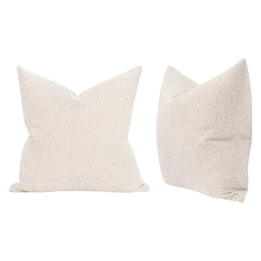 Stitch & Hand - Upholstery Transitional The Basic 22" Essential Pillow, Set of 2. Picture 1
