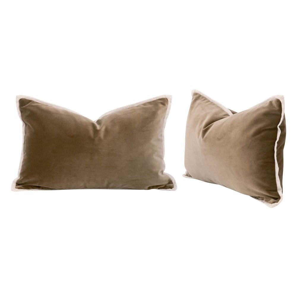 Transitional The Not So Basic 20" Essential Lumbar Pillow, Set of 2. Picture 1