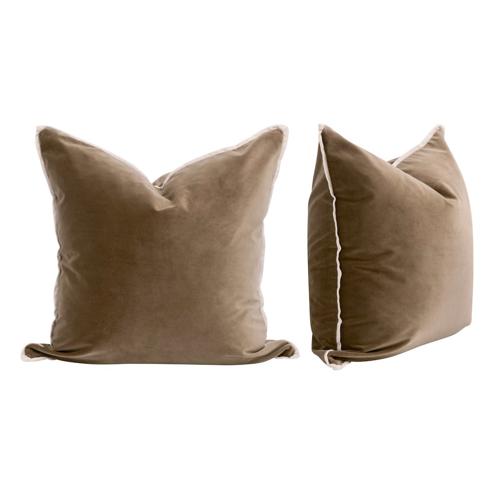 Transitional The Not So Basic 22" Essential Pillow, Set of 2. Picture 1