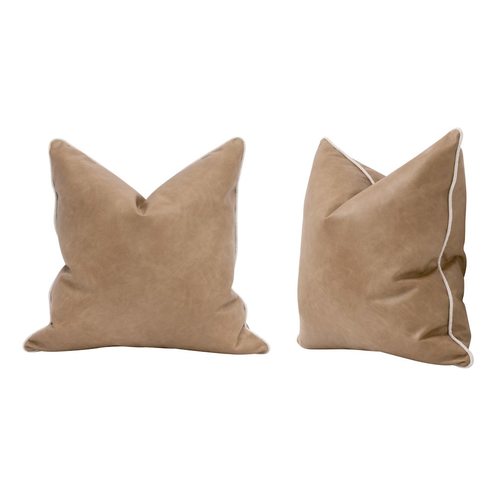 Essentials Transitional The Not So Basic 22" Essential Pillow, Set of 2. Picture 1