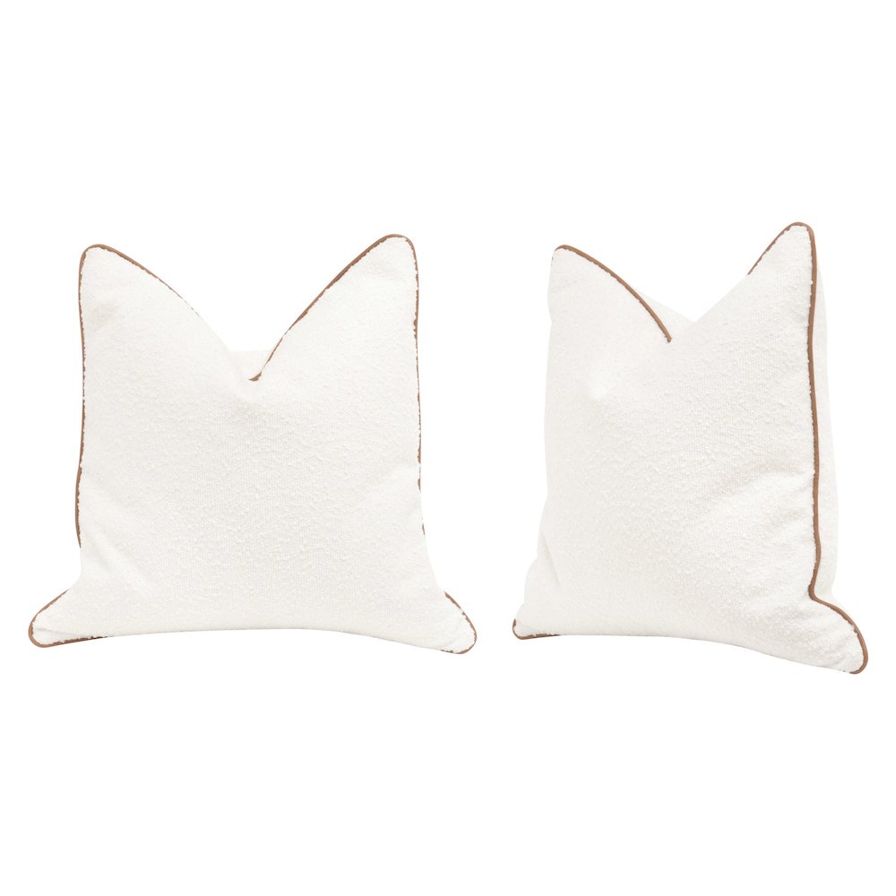 Transitional The Not So Basic 22" Essential Pillow, Set of 2. Picture 1