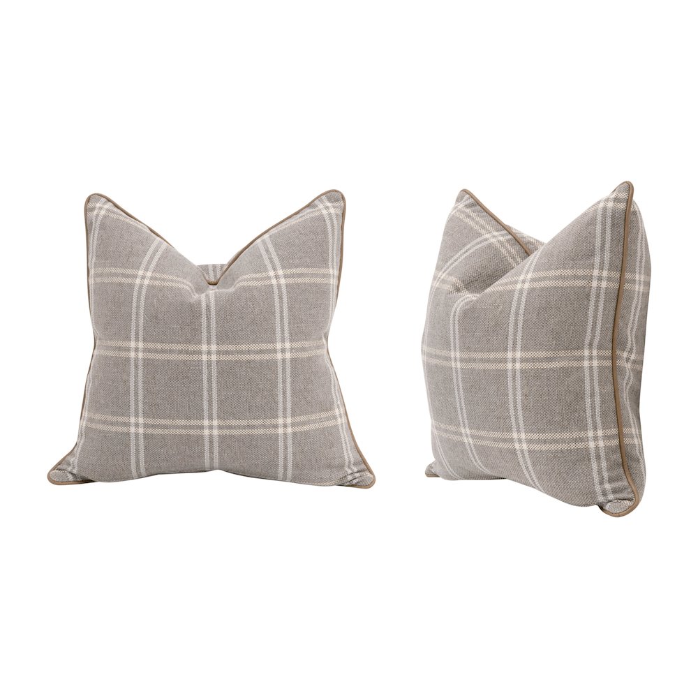 Essentials Transitional The Not So Basic 22" Essential Pillow, Set of 2. Picture 1