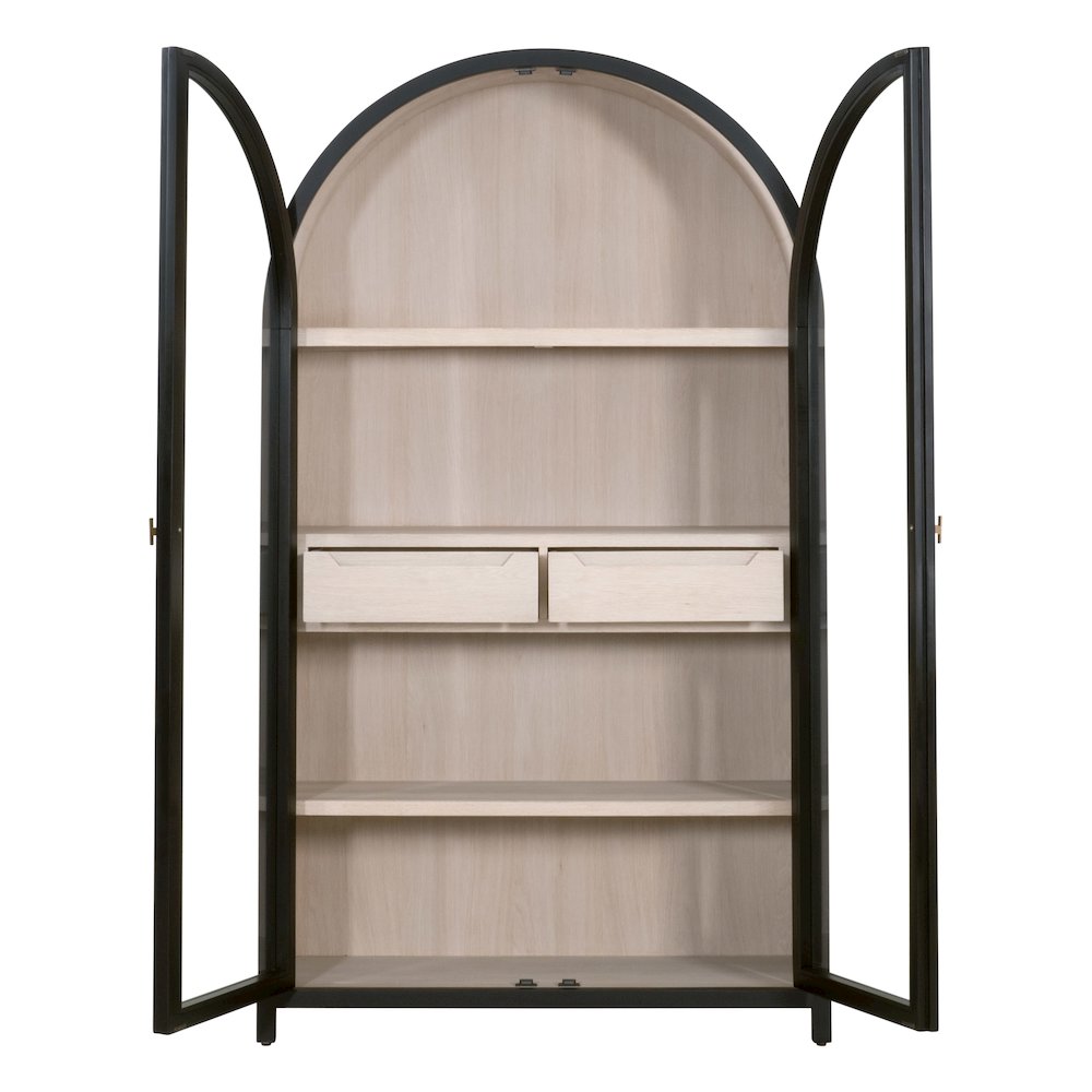 Bella Antique Transitional Toulouse Display Cabinet. Picture 3
