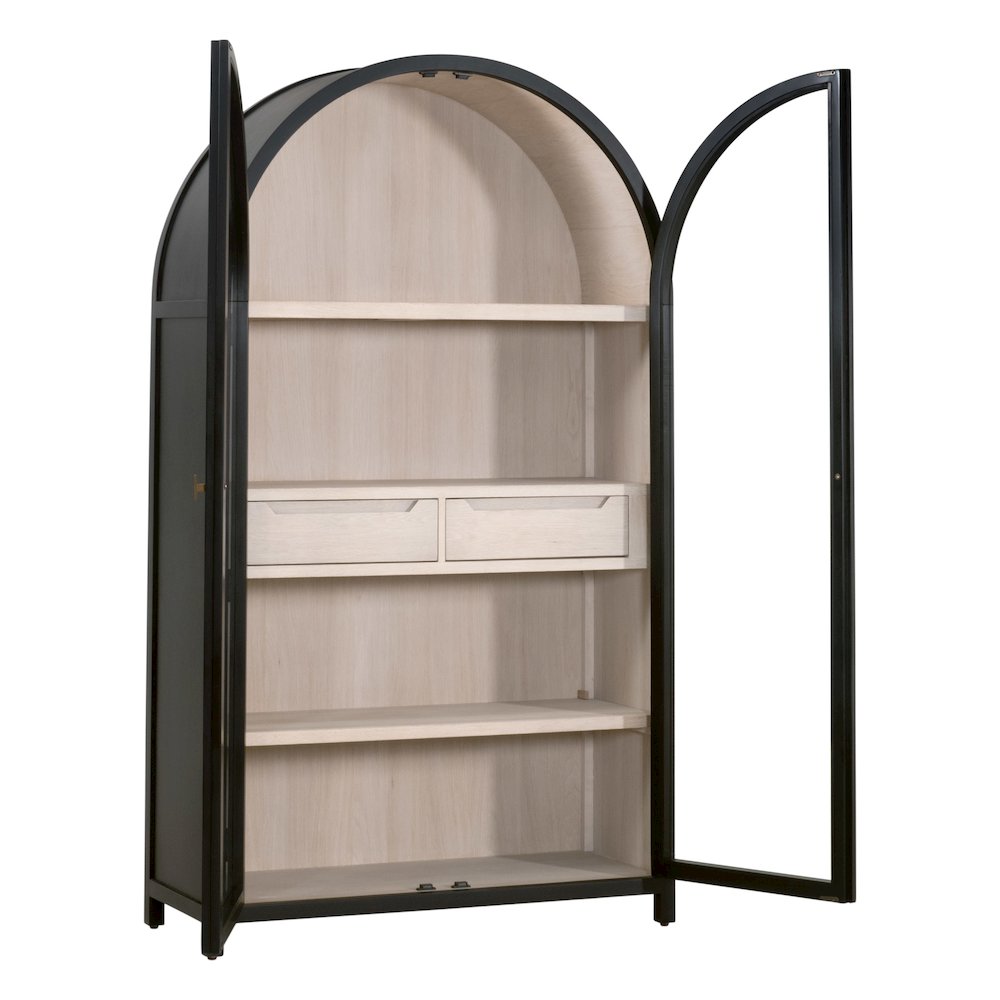 Bella Antique Transitional Toulouse Display Cabinet. Picture 6