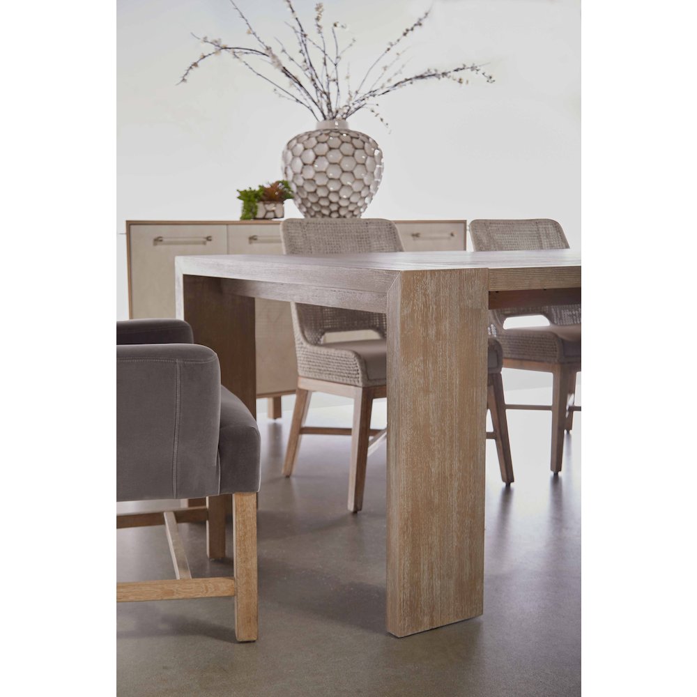 Traditions Transitional Tropea Extension Dining Table. Picture 14
