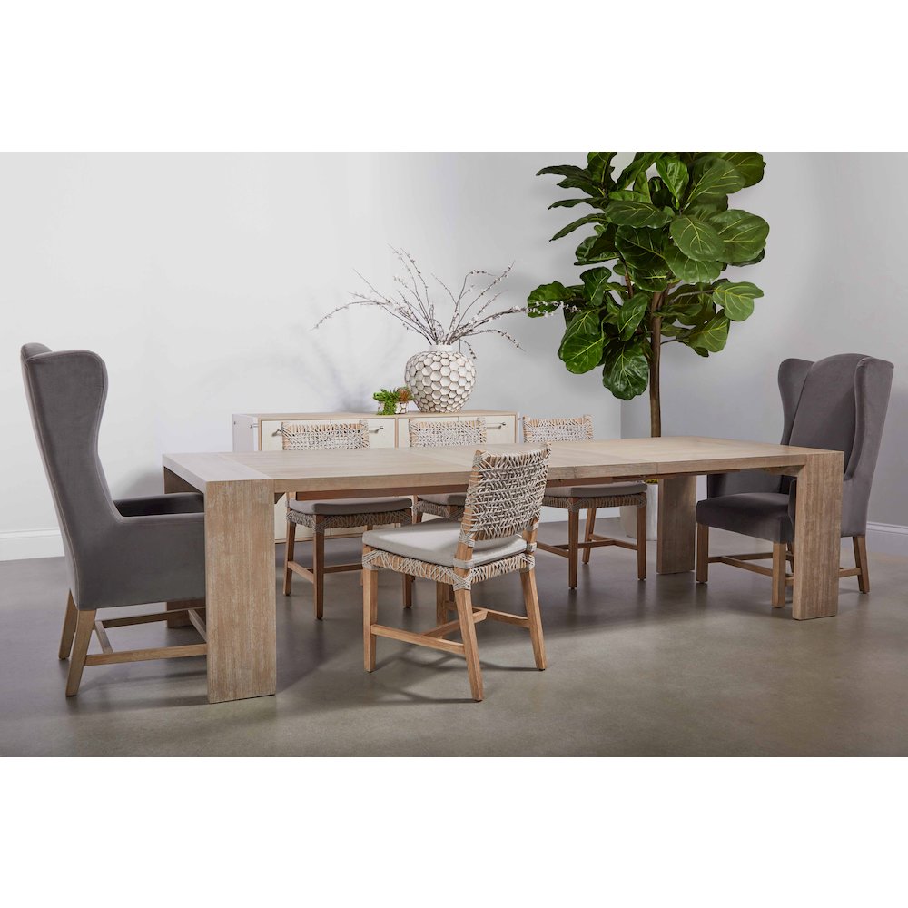 Traditions Transitional Tropea Extension Dining Table. Picture 16