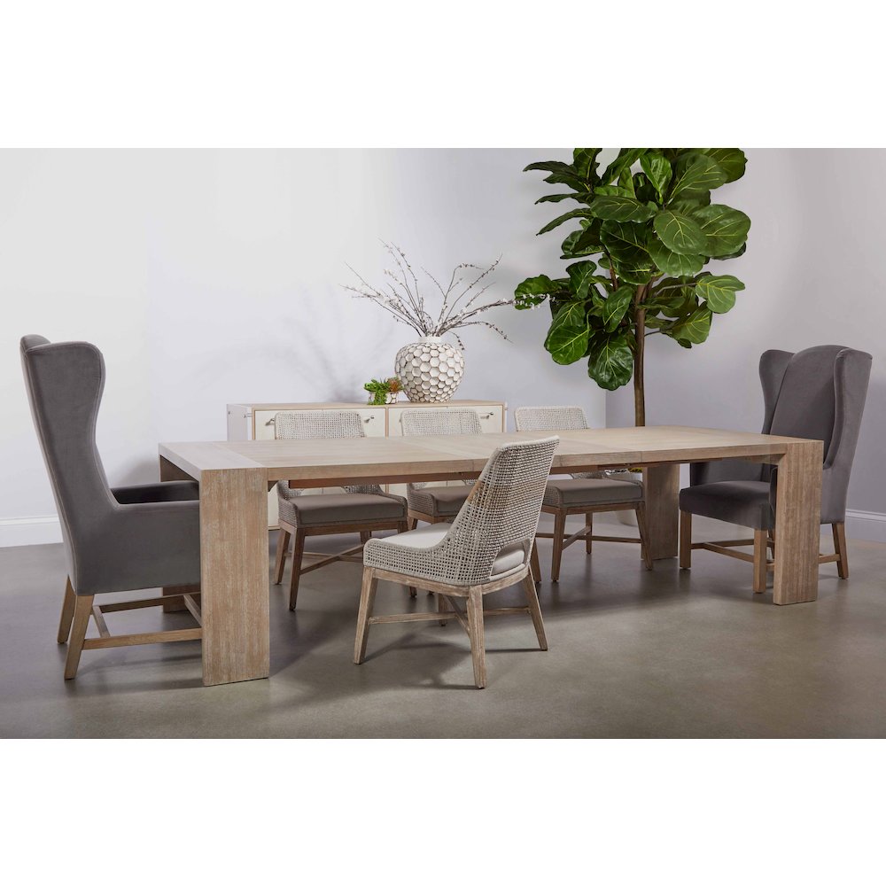 Traditions Transitional Tropea Extension Dining Table. Picture 17
