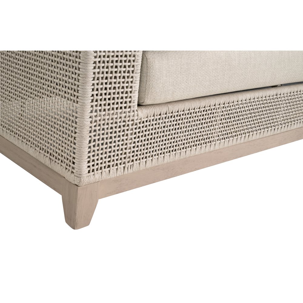 Woven - Outdoor  Transitional Tropez Outdoor 90" Sofa. Picture 10