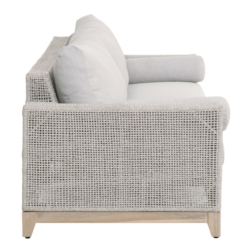 Woven - Outdoor  Transitional Tropez Outdoor 90" Sofa. Picture 3