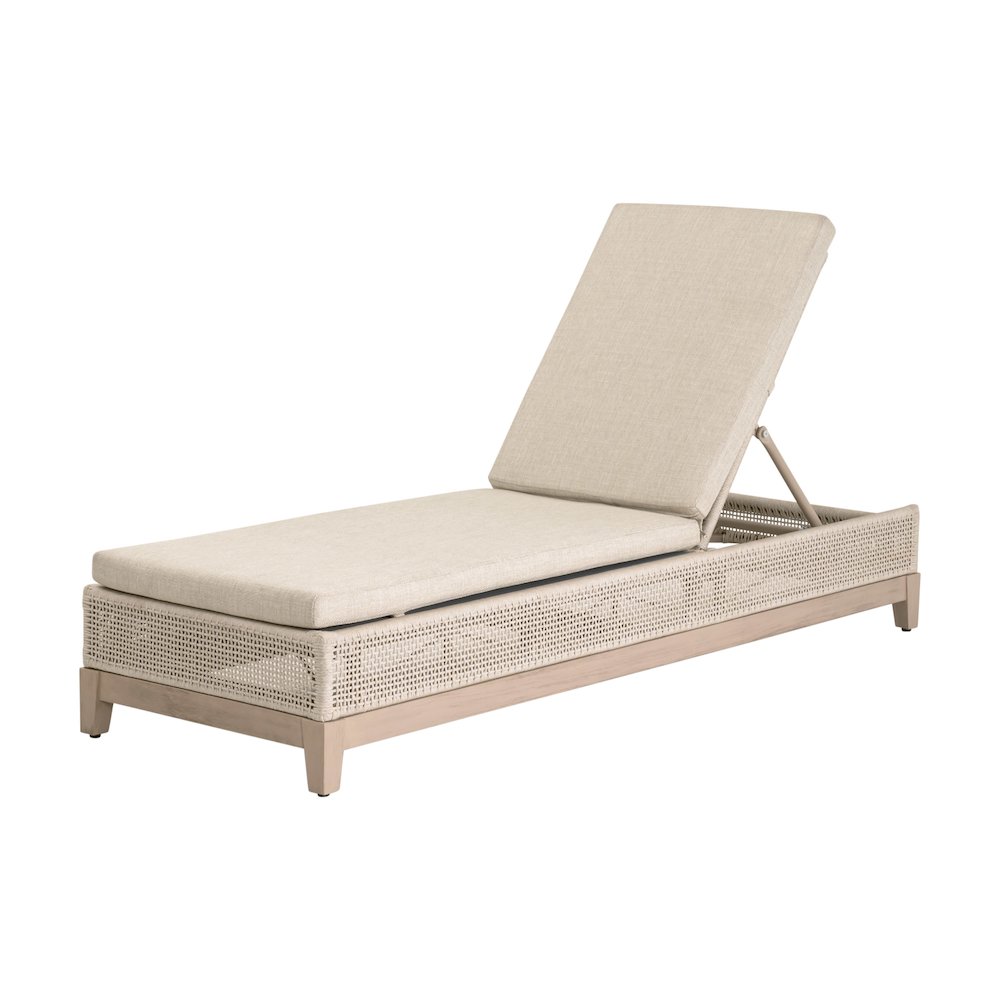 Woven - Outdoor  Transitional Tropez Outdoor Chaise Lounge. Picture 1