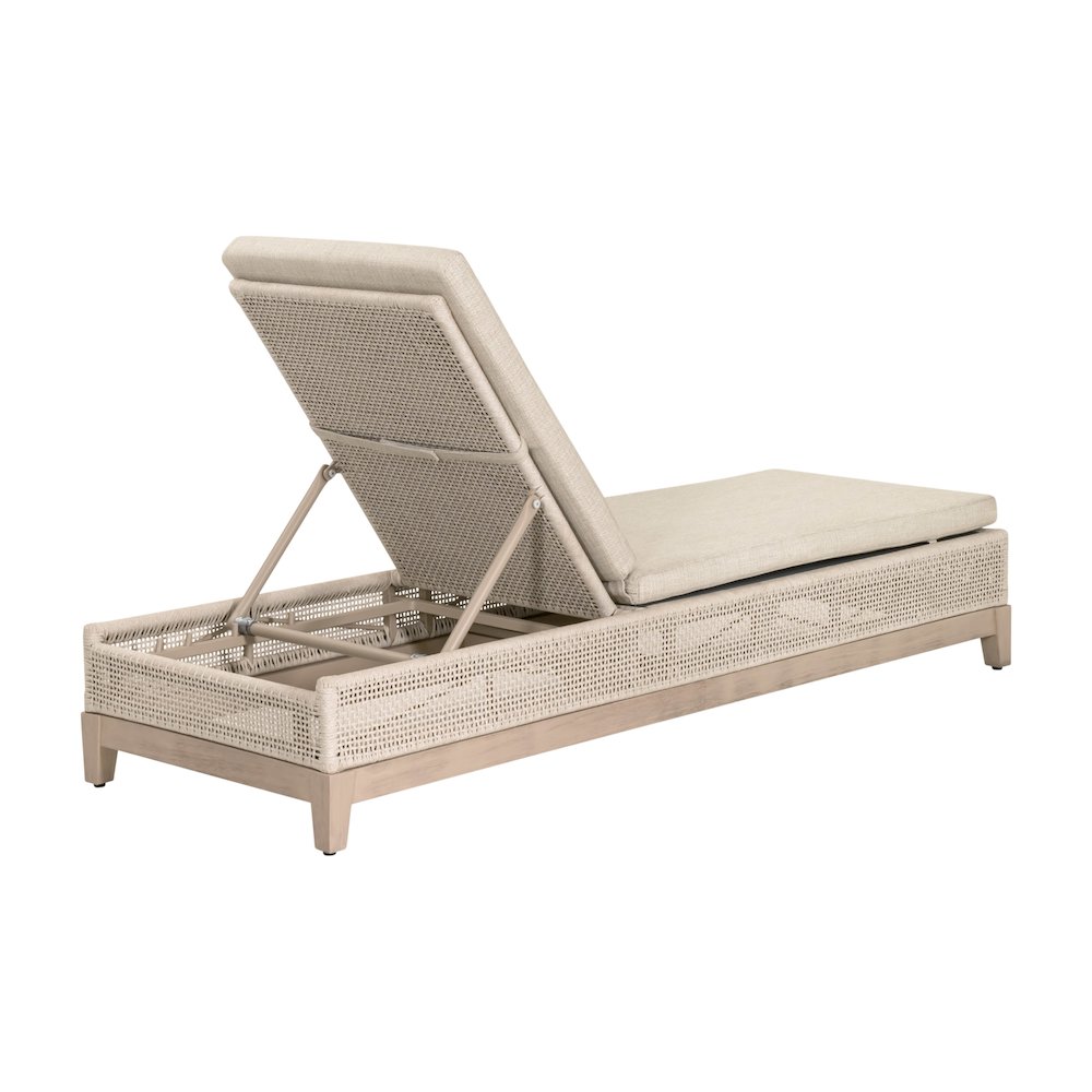 Woven - Outdoor  Transitional Tropez Outdoor Chaise Lounge. Picture 4
