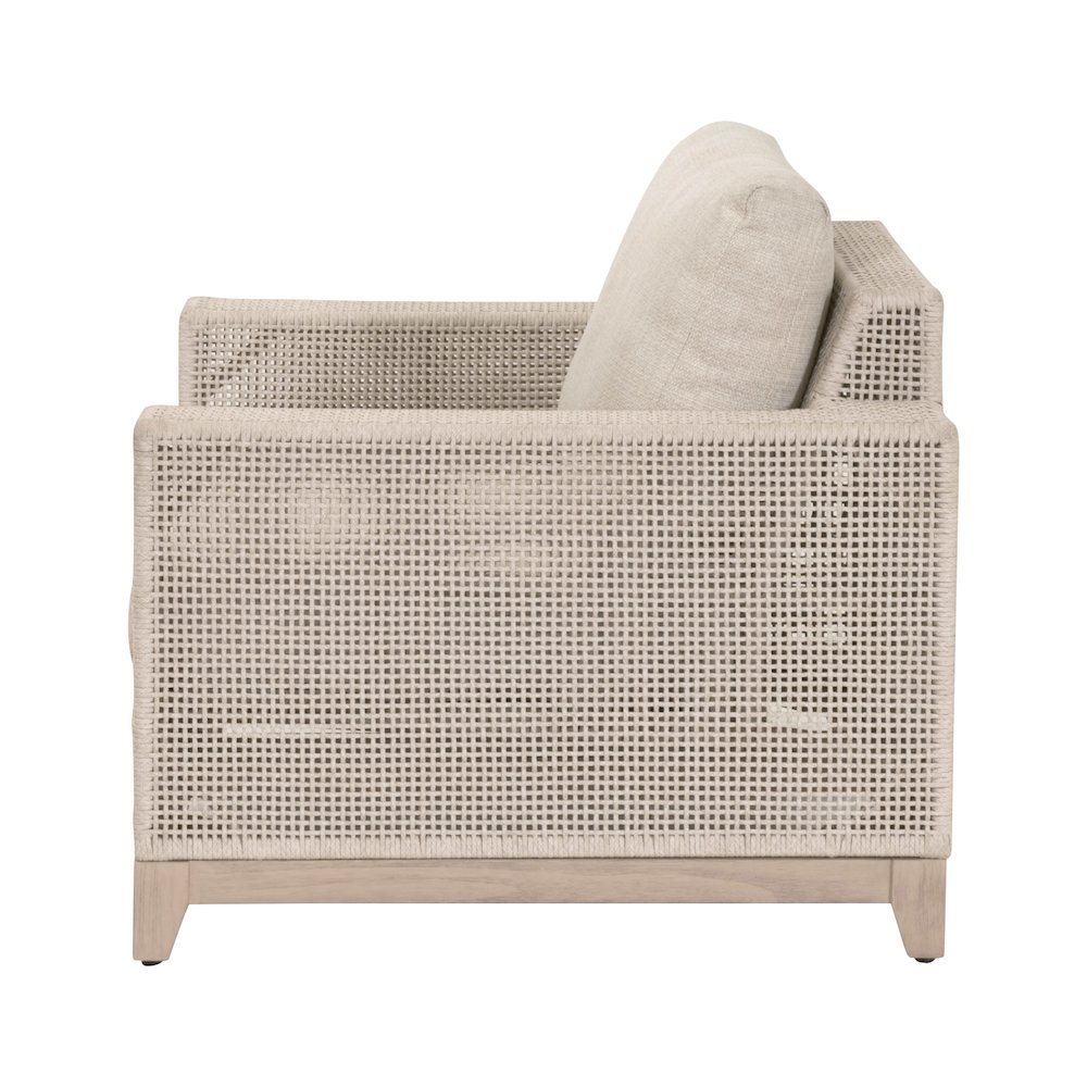 Woven - Outdoor  Transitional Tropez Outdoor Sofa Chair. Picture 3