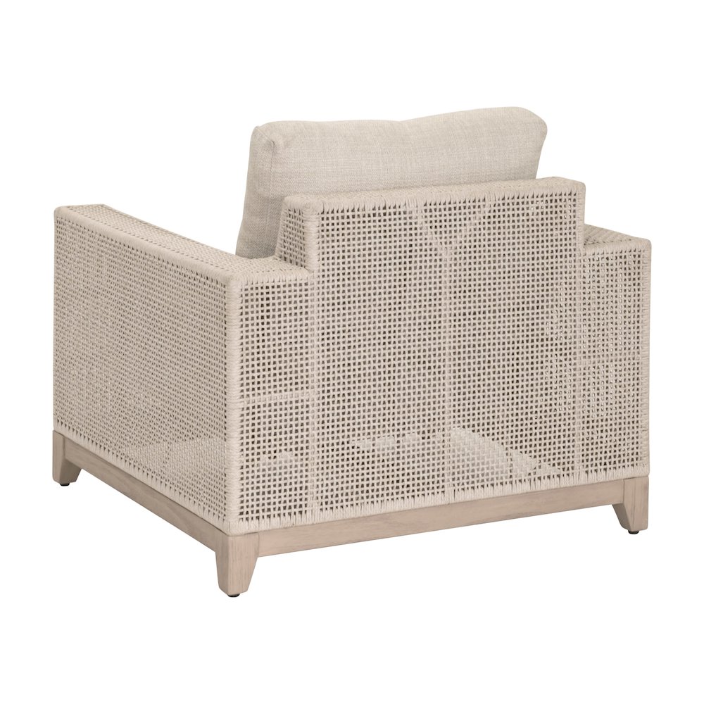 Woven - Outdoor  Transitional Tropez Outdoor Sofa Chair. Picture 4