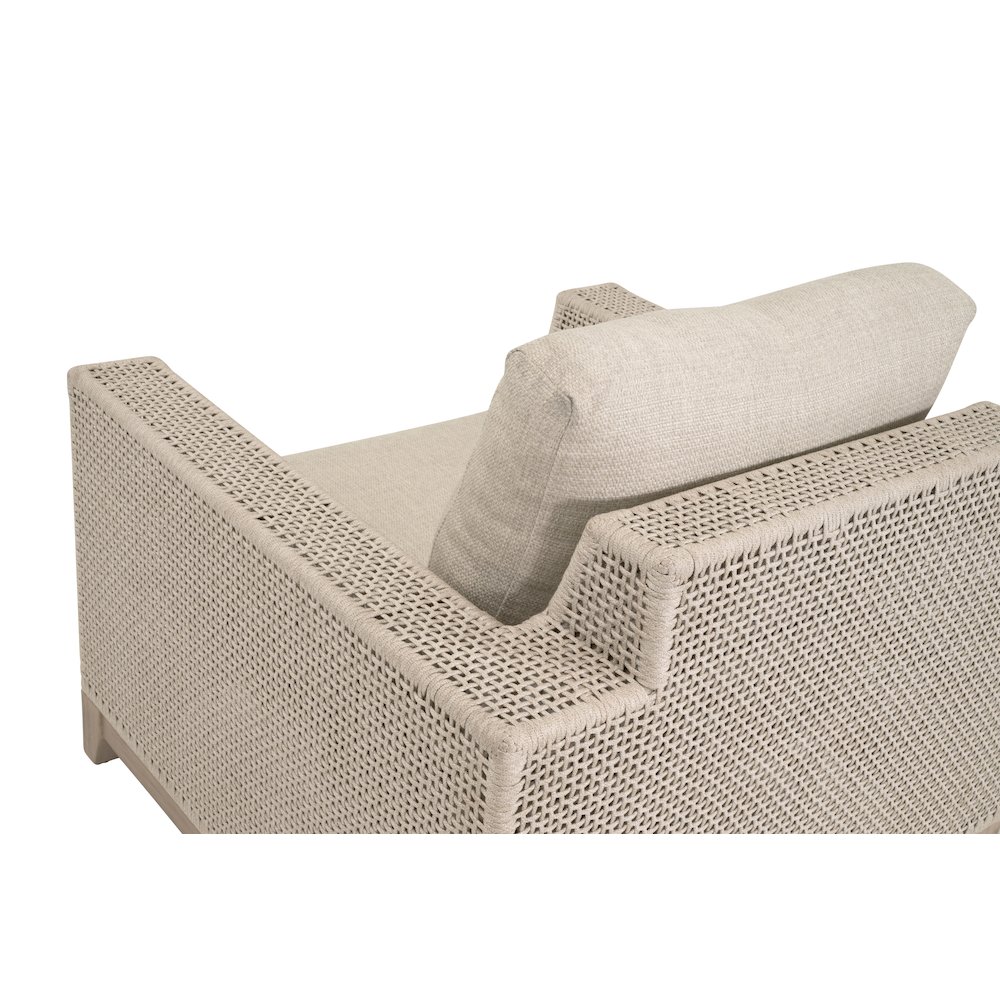 Woven - Outdoor  Transitional Tropez Outdoor Sofa Chair. Picture 6