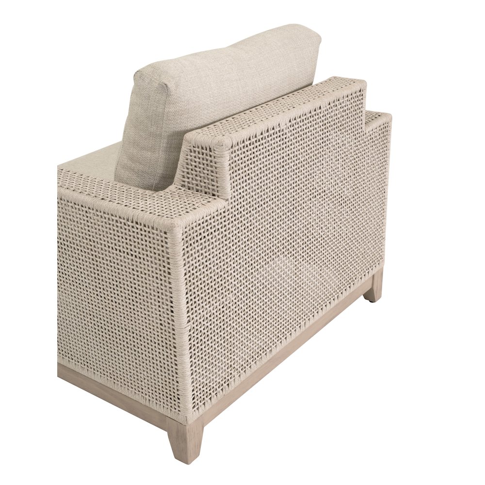 Woven - Outdoor  Transitional Tropez Outdoor Sofa Chair. Picture 7