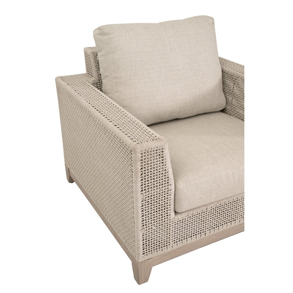 Woven - Outdoor  Transitional Tropez Outdoor Sofa Chair. Picture 8