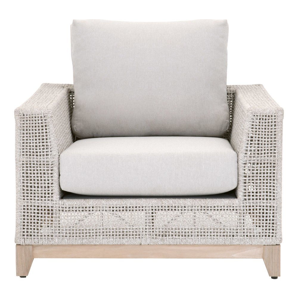 Woven - Outdoor  Transitional Tropez Outdoor Sofa Chair. Picture 1